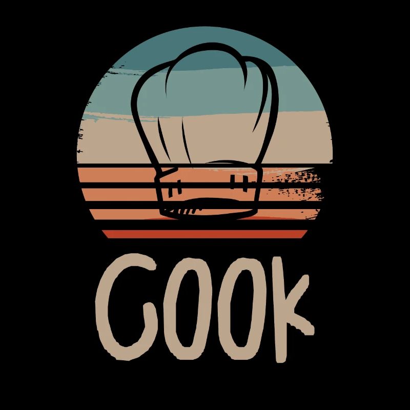 Retro Vintage Classic Chef Cook Cooking