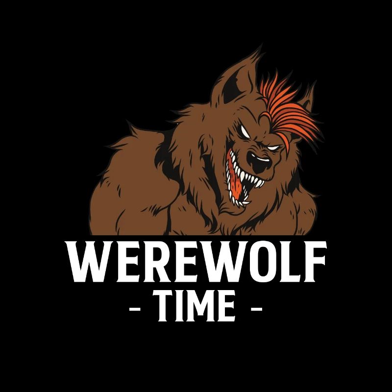 Werewolf Time Werewolf Shirt Gift