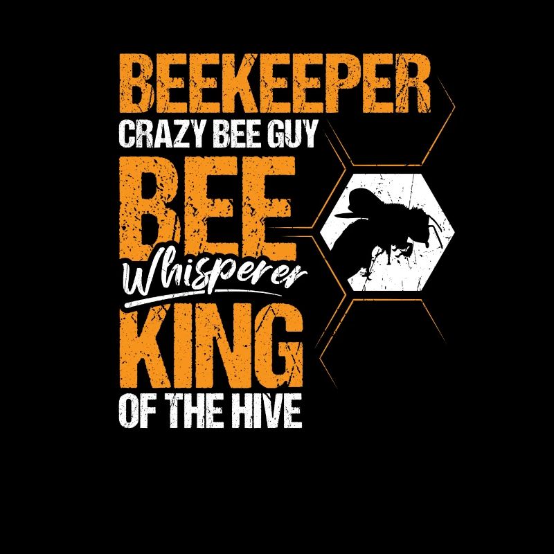 Beekeeper Crazy Bee Guy Shirt Geschenk