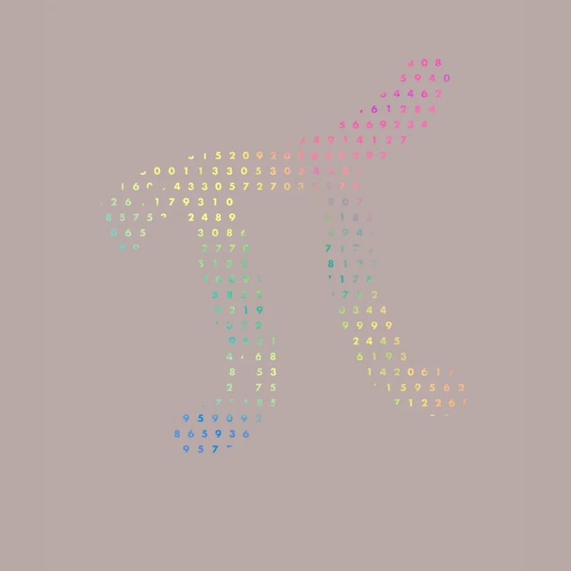 Chiffres de Pi dans les numéros de code source Pi Jour 3.14159