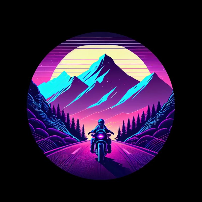 Retrowave Synthwave 80s Design