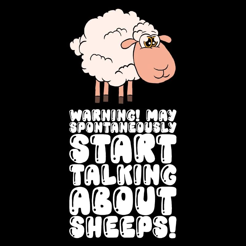 Peut spontanément commencer à parler de moutons