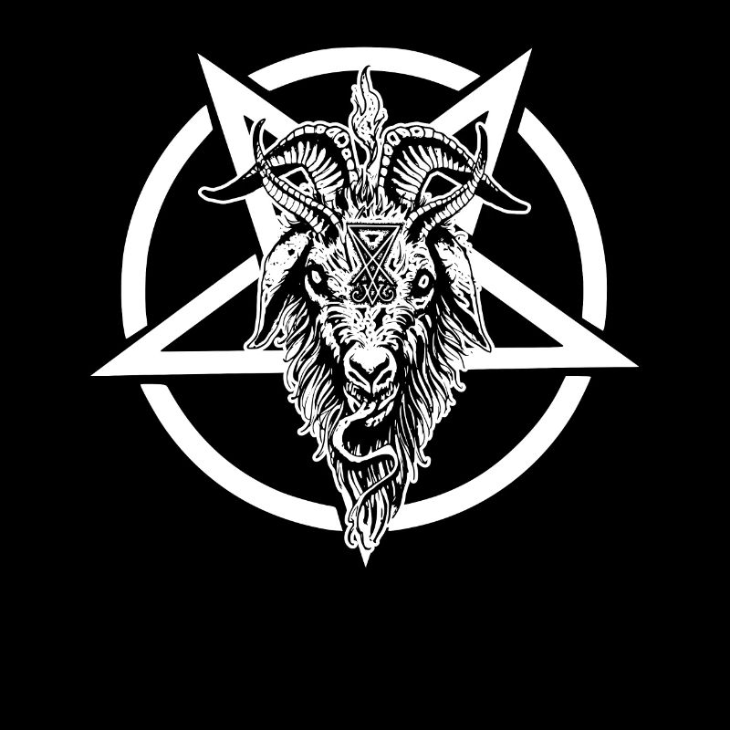 Satan Baphomet Devil Pentagramme