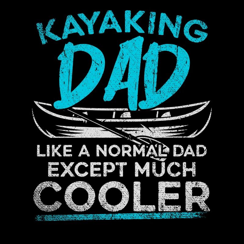 Kayak papa comme un papa normal sauf plus cool