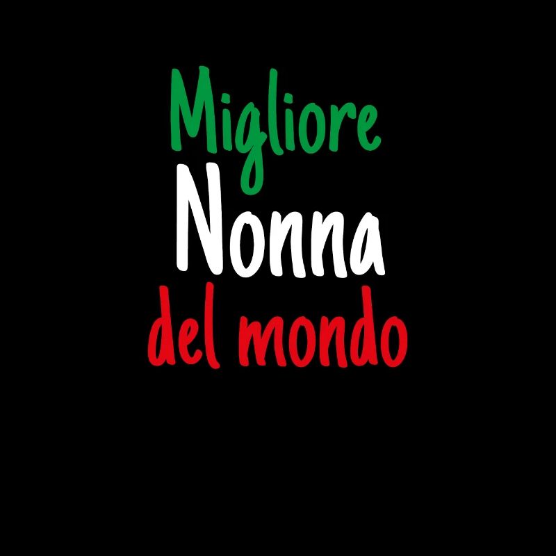 Migliore Nonna Del Monde Beste Großmutter