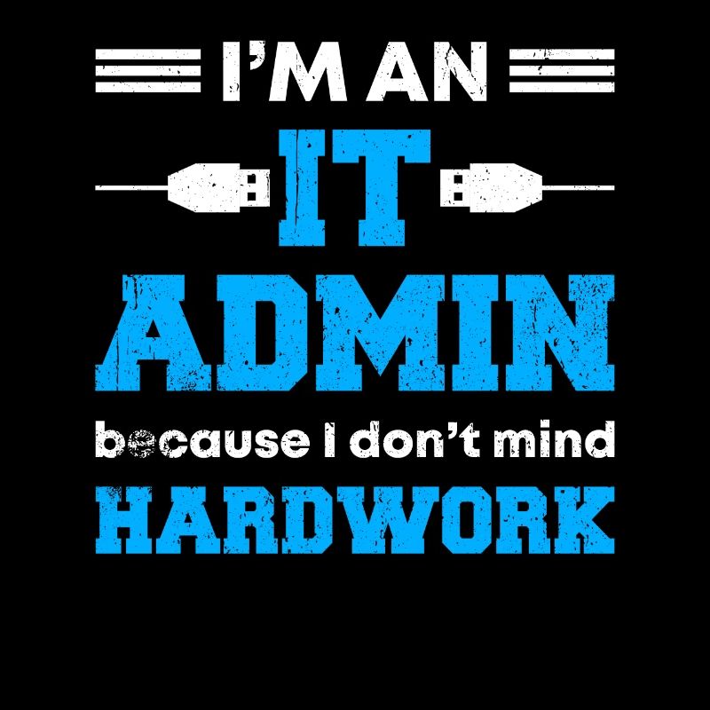 I'm An IT Admin Because I Don't Mind Hardwork