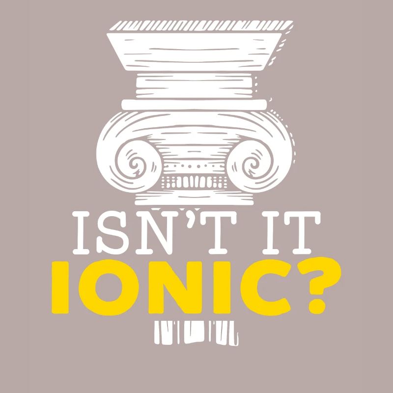 N’est-ce pas Ionic Architect Architecture Draftsman