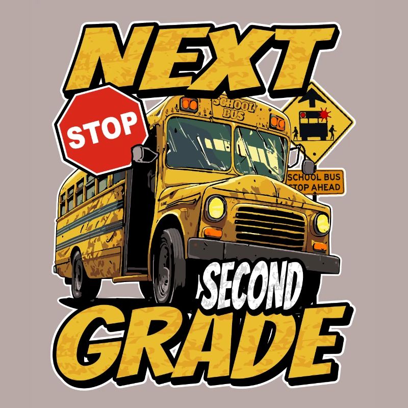 Next stop: Second 2nd grade, back to school