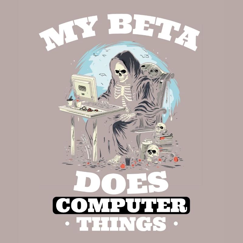 Mein Beta macht Computerdinge Programmierer