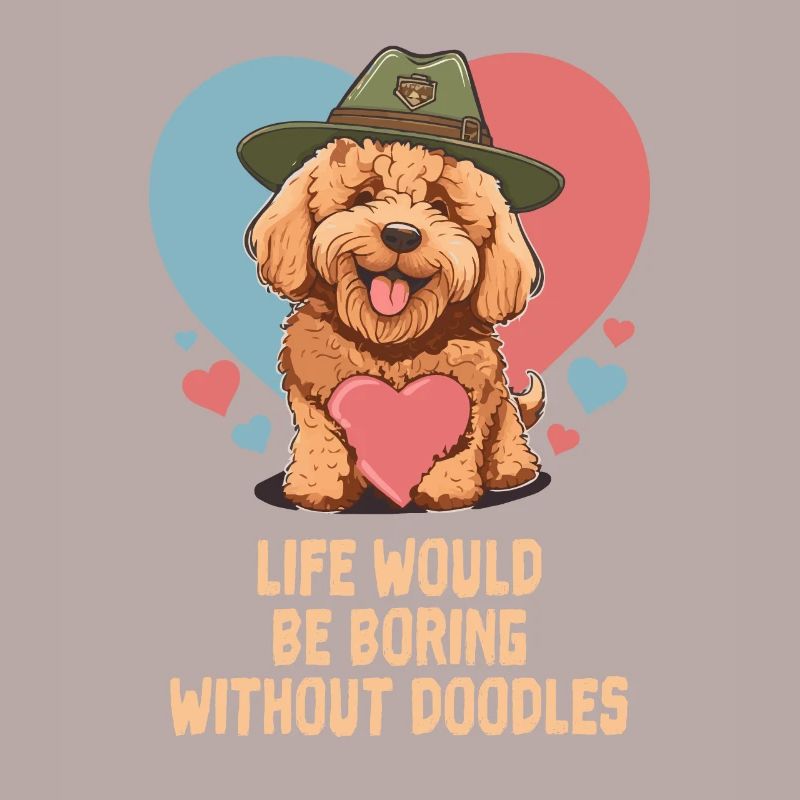 Life Would Be Boring Without Doodles Goldendoodle