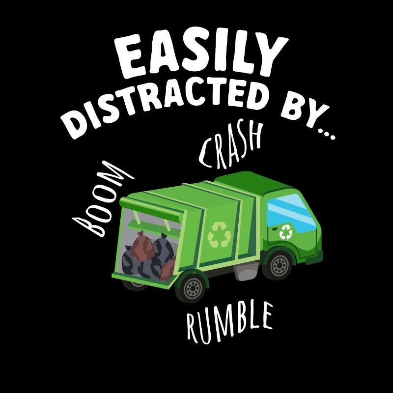 Garbage trucks, garbage day, garbage collection