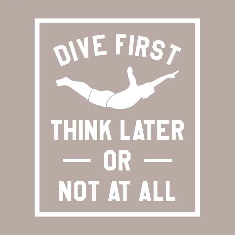 Dive First Think Later Or Not At All Cliff Diving