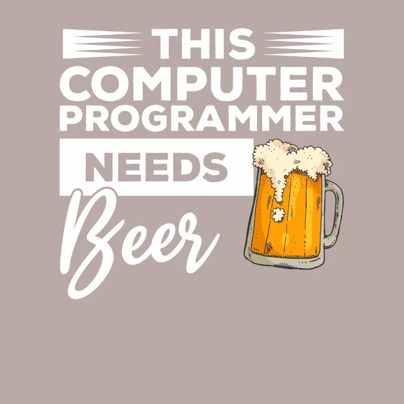 Dieser Computerprogrammierer braucht Bierprogrammierung
