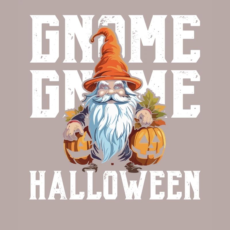 Gartenzwerg Halloween Süßes oder Saures Gärtner