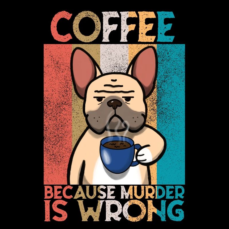 Dicton de café bouledogue français
