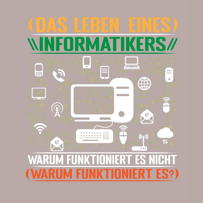 Informatiker Admin Programmierer Programm