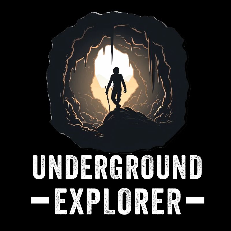 Caving Spelunking For Cave Men Women Funny