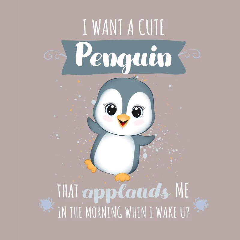 Ich Will Einen Kleinen Pinguin, Der Applaudiert