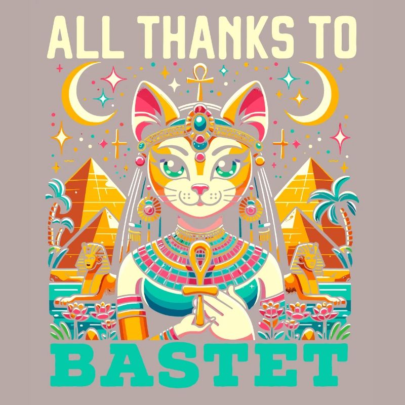 Bastet Déesse égyptienne Égypte Pyramide Égypte