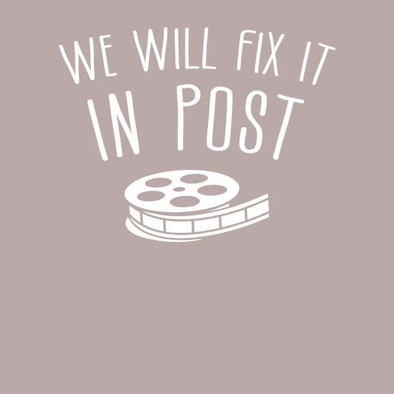 We Will Fix It In Post Video Editor Editing