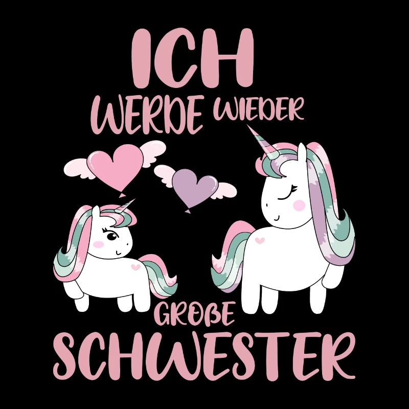 Bald Wieder Große Schwester Verkünden Einhörner