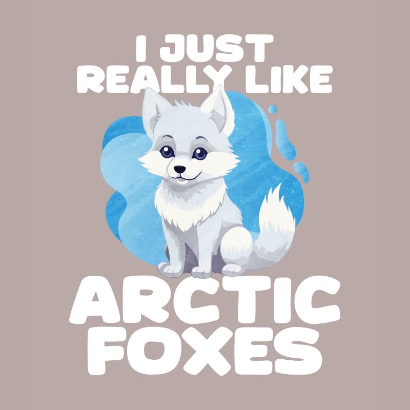 Cute arctic fox gift
