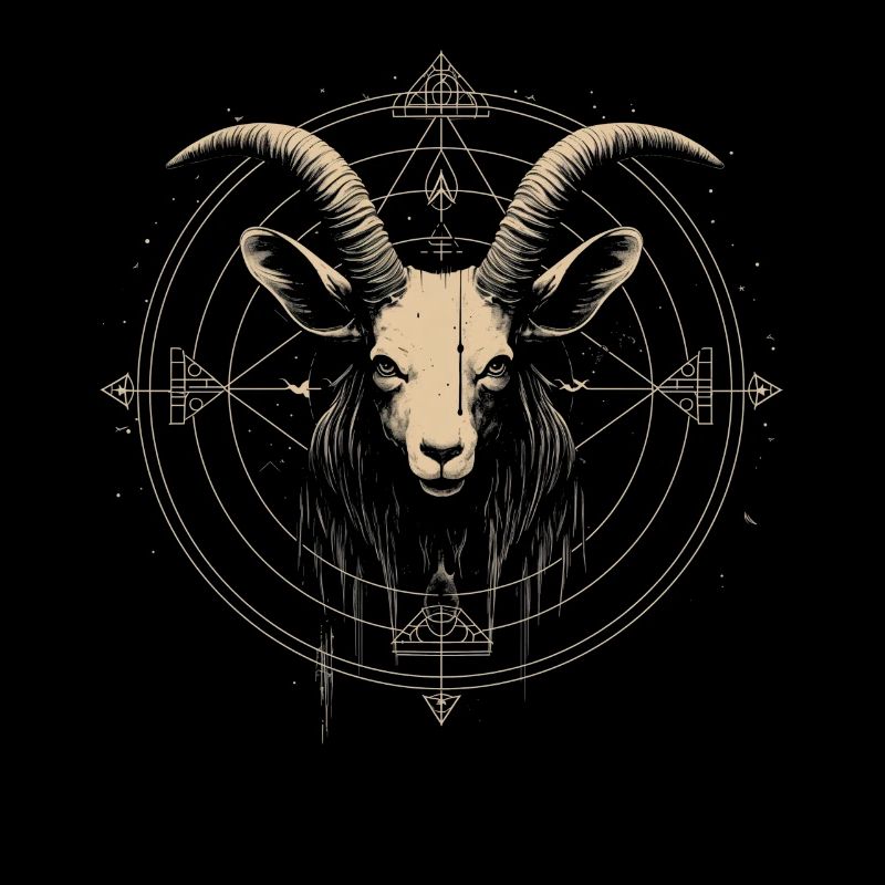 Chèvre Baphomet