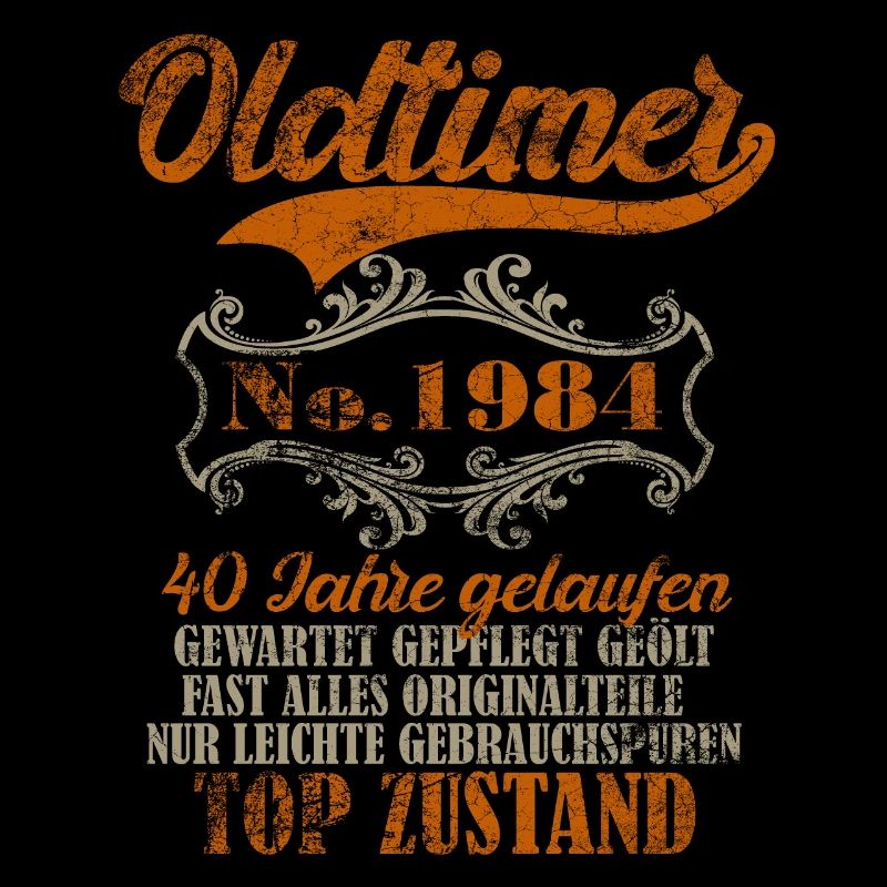 1984 Vintage Geburtstag Gift Tee Retro Style