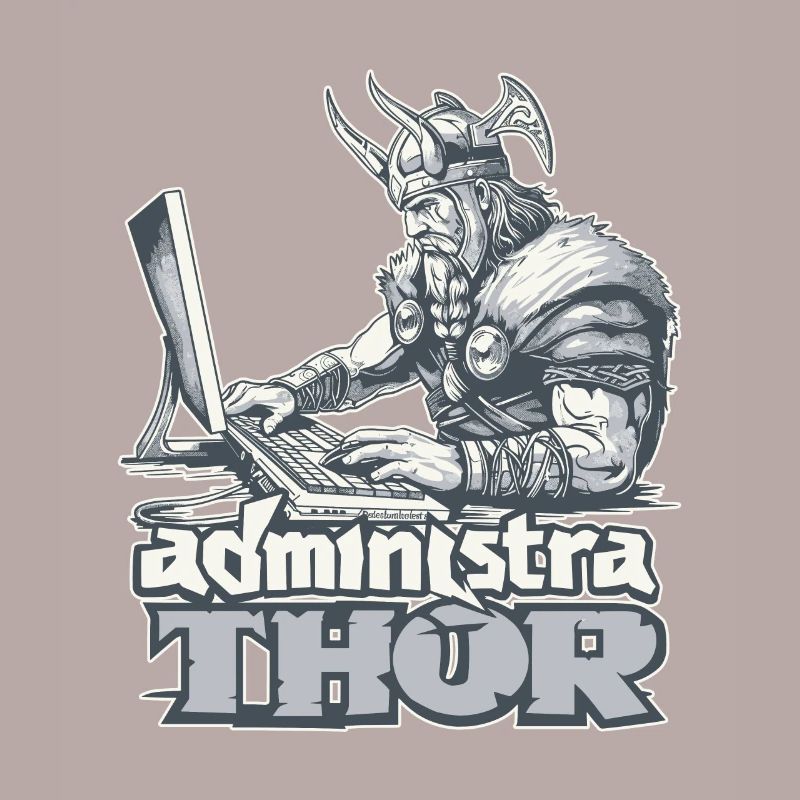 Viking Databaseadministra-thor Nerdy
