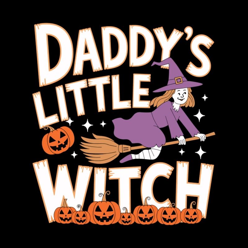 Halloween Witch Daddy's Little Witch