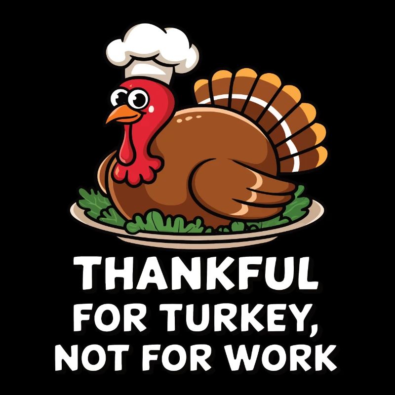 Dinde drôle de Thanksgiving