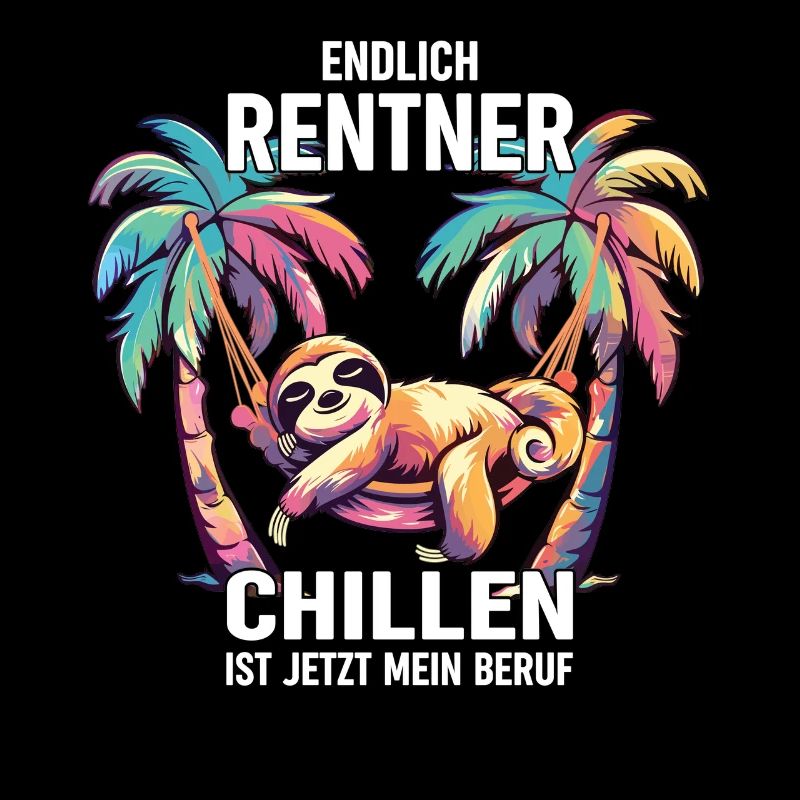 "Finally Pensioner" Chilling Sloth