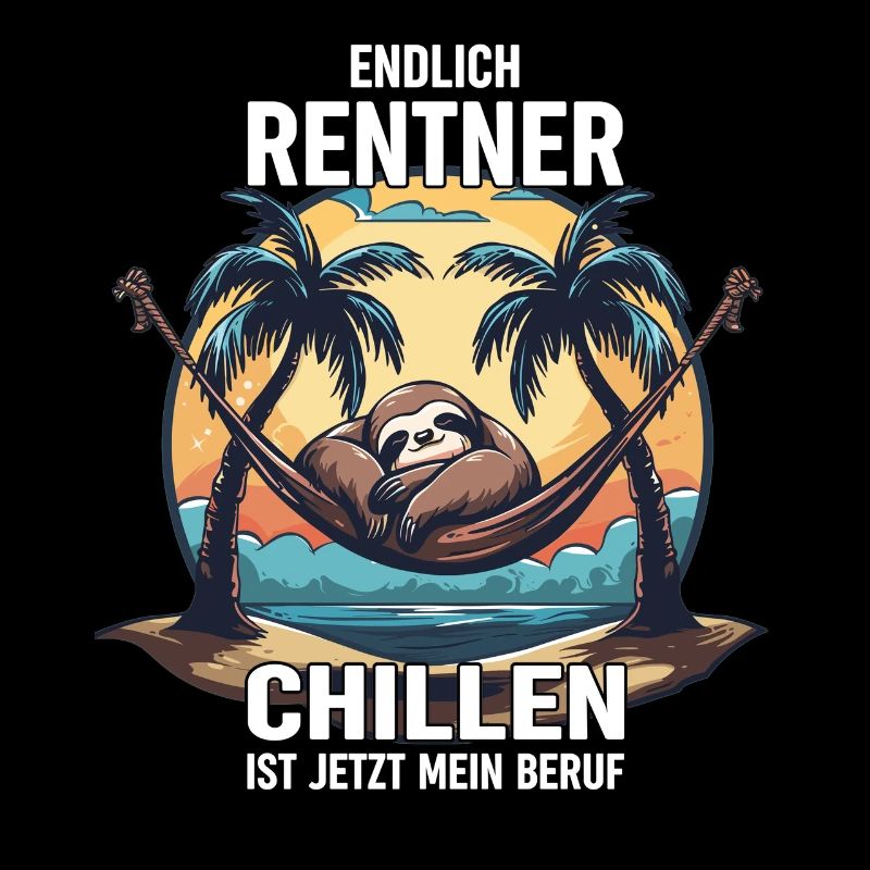 "Finally Pensioner" Chilling Sloth
