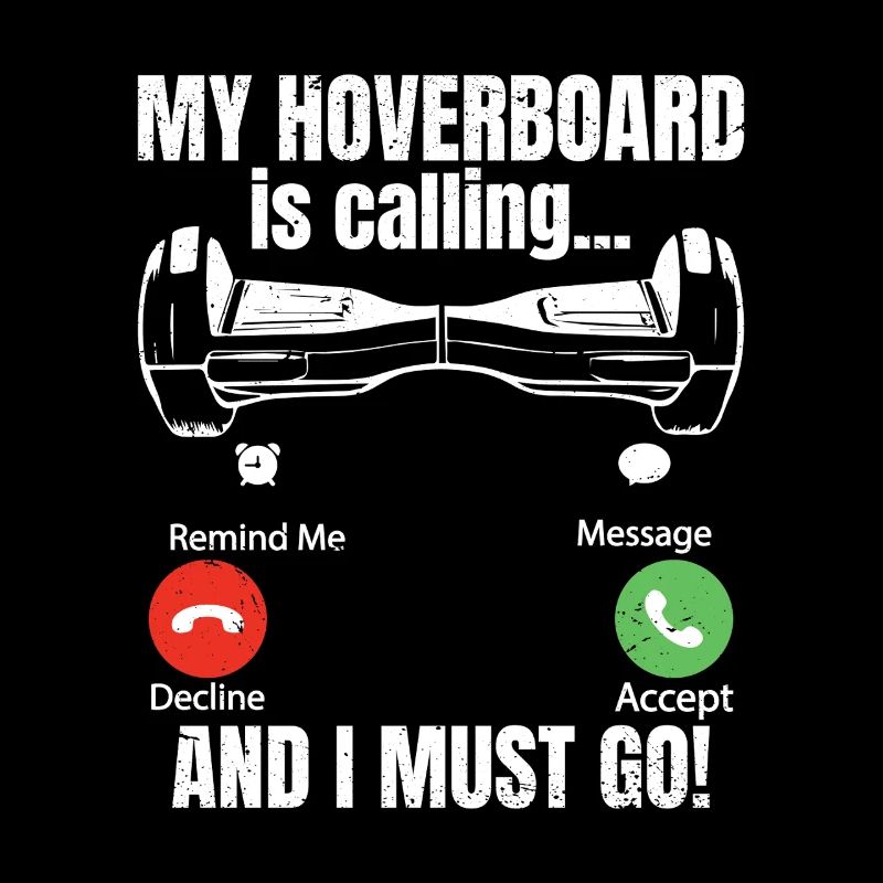 Mon hoverboard m’appelle et je dois