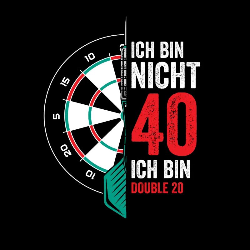 Ich bin nicht 40 ich bin double 20