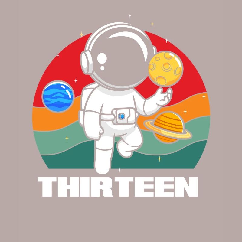 Space adventures for thirteen-year-olds