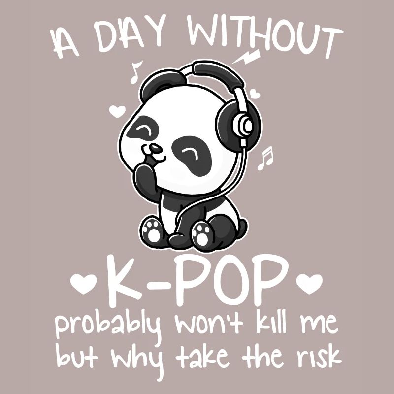 K-pop Panda K-pop compartiments K-pop cadeau