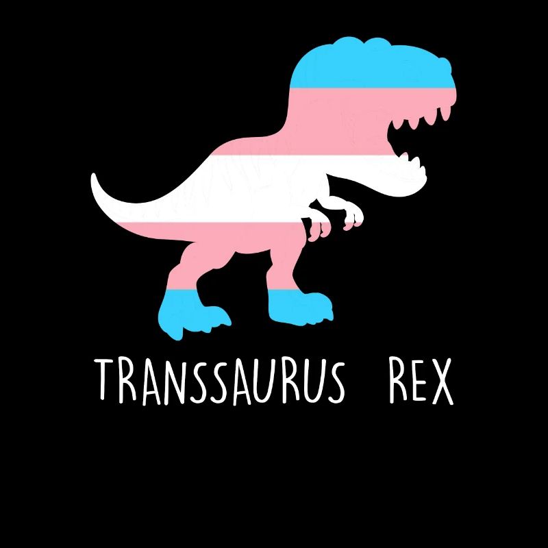 Transgender Dinosaur Transgender Trans Gift