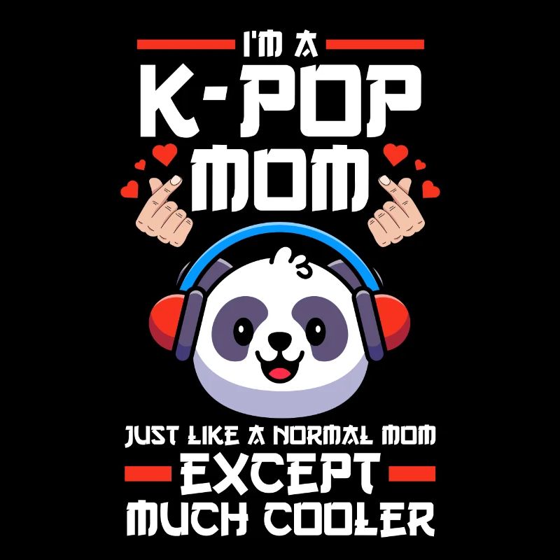 K-Pop Mom Panda K-Pop Mom Panda Geschenk