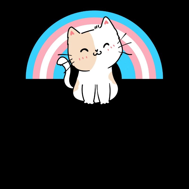 Transgender Cat Transgender Pride Cat Gift