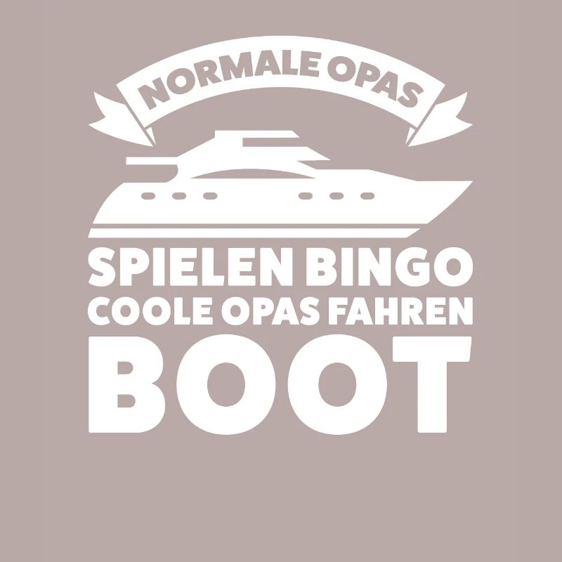 Boot Opa Bootfahrer Geschenk