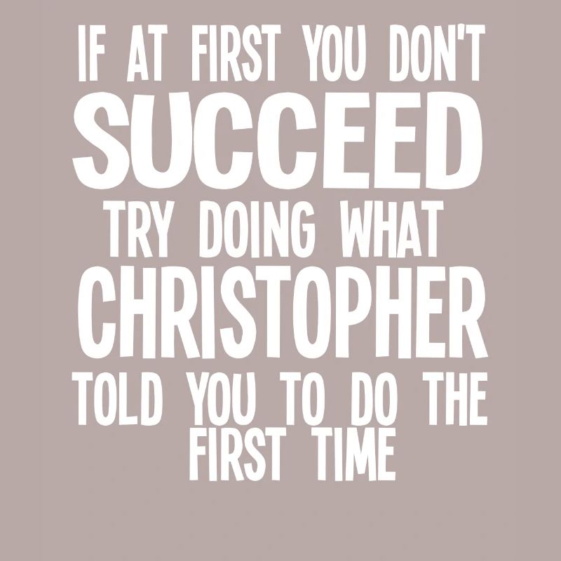 Vorname Christopher Name Christopher Geschenk