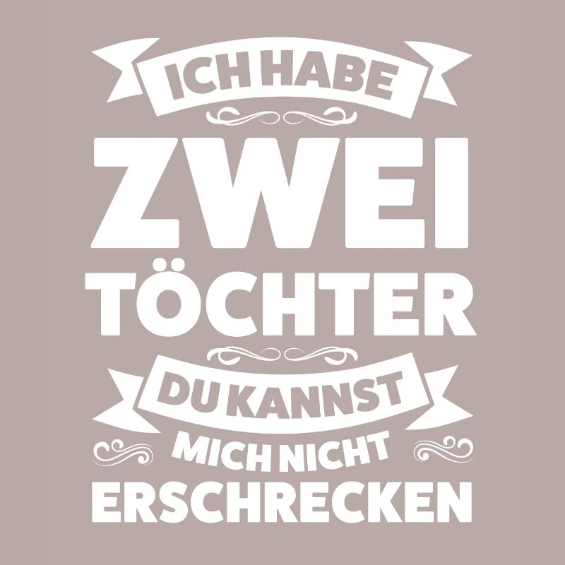 Eltern 2 Töchter Papa von 2 Töchtern Geschenk