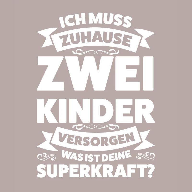 Eltern 2 Kinder Mama von 2 Kindern Geschenk