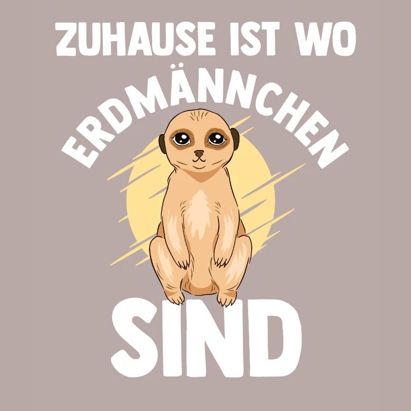 Erdmännchen Tier Erdmännchen Fan Geschenk