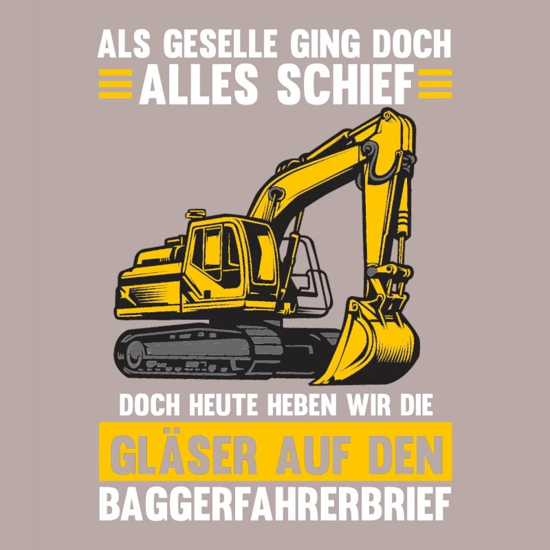 Bagger Fahrer Bagger Bauen Geschenk