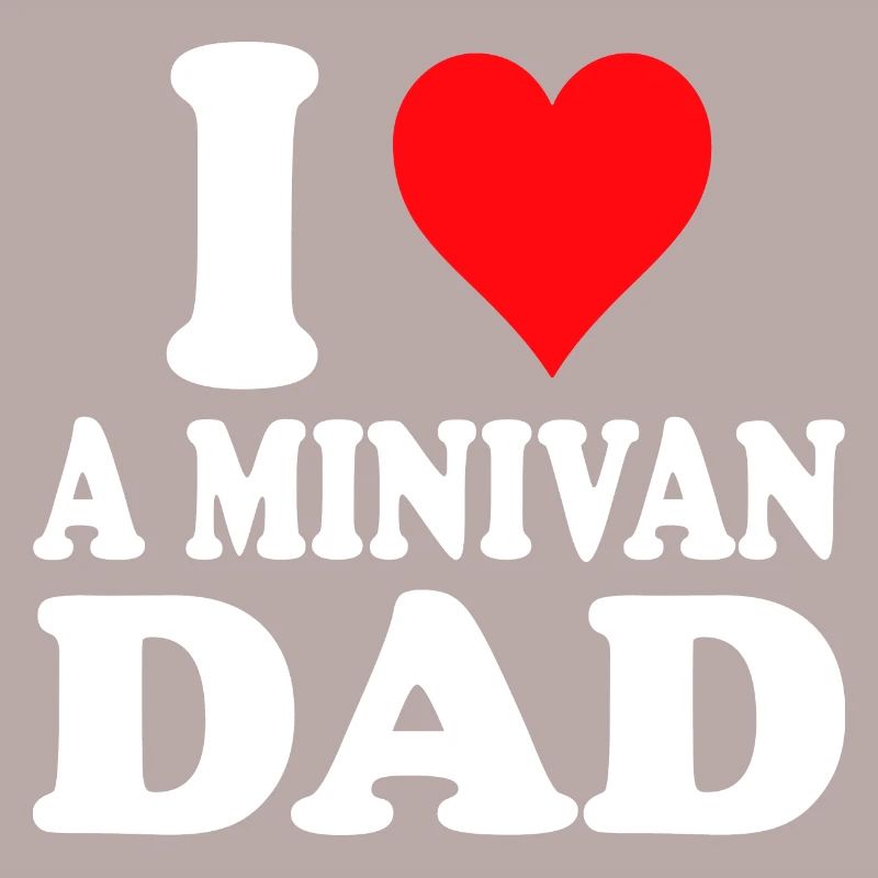 Le style de vie de Minivan Dad Papa conduit Minivan Daddy