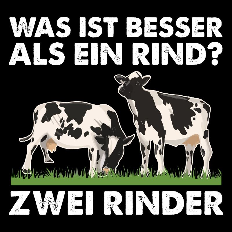 Was ist besser als ein Rind? Zwei Rinder