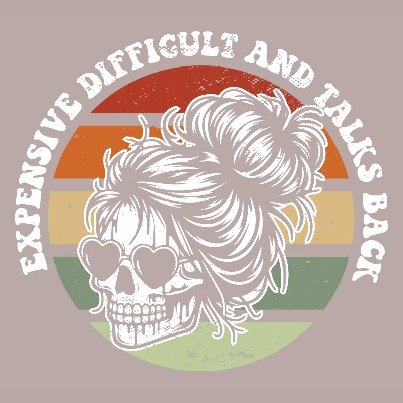 Skeleton Messy Bun Expensive Difficult And Talks