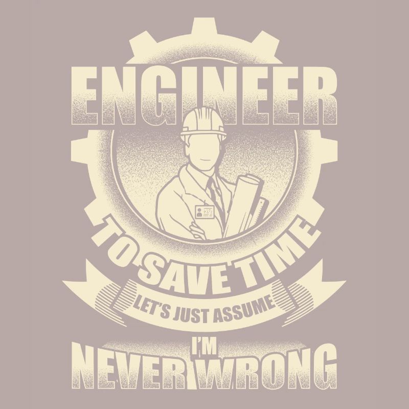 Engineer technician civil engineer computer gift